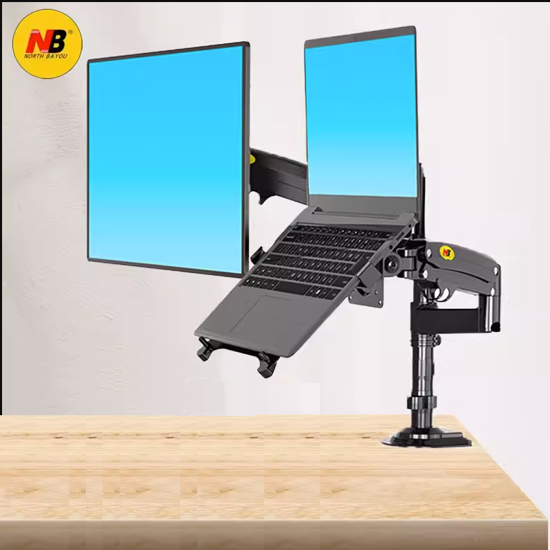 Desk Setup Monitor Arm - NB H180 FP-2 17'-27' LCD TV