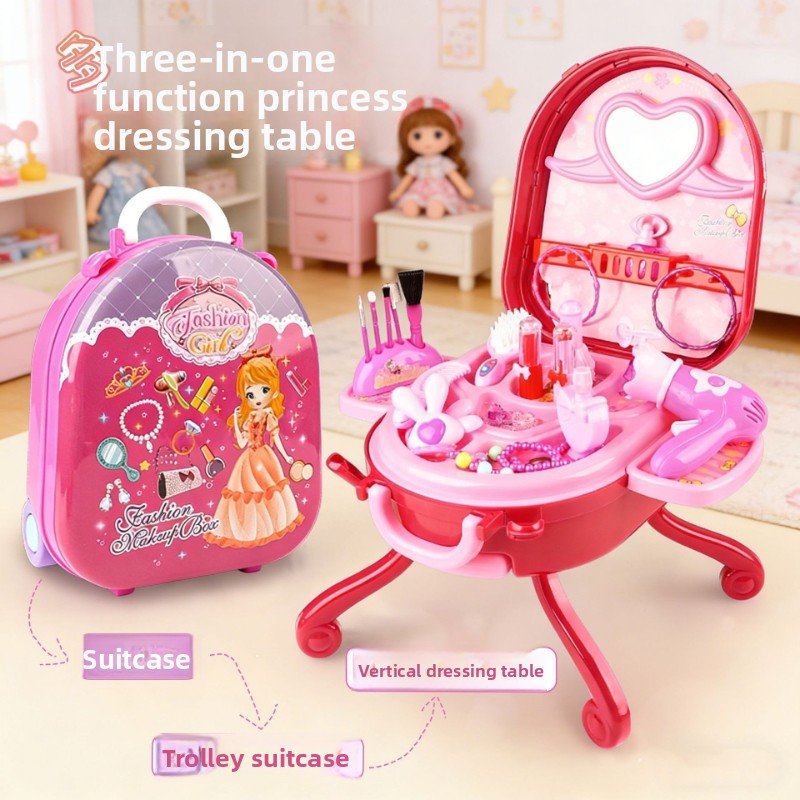 Desk Setup Kids - Kawaii Kids Imitation Family Play Set