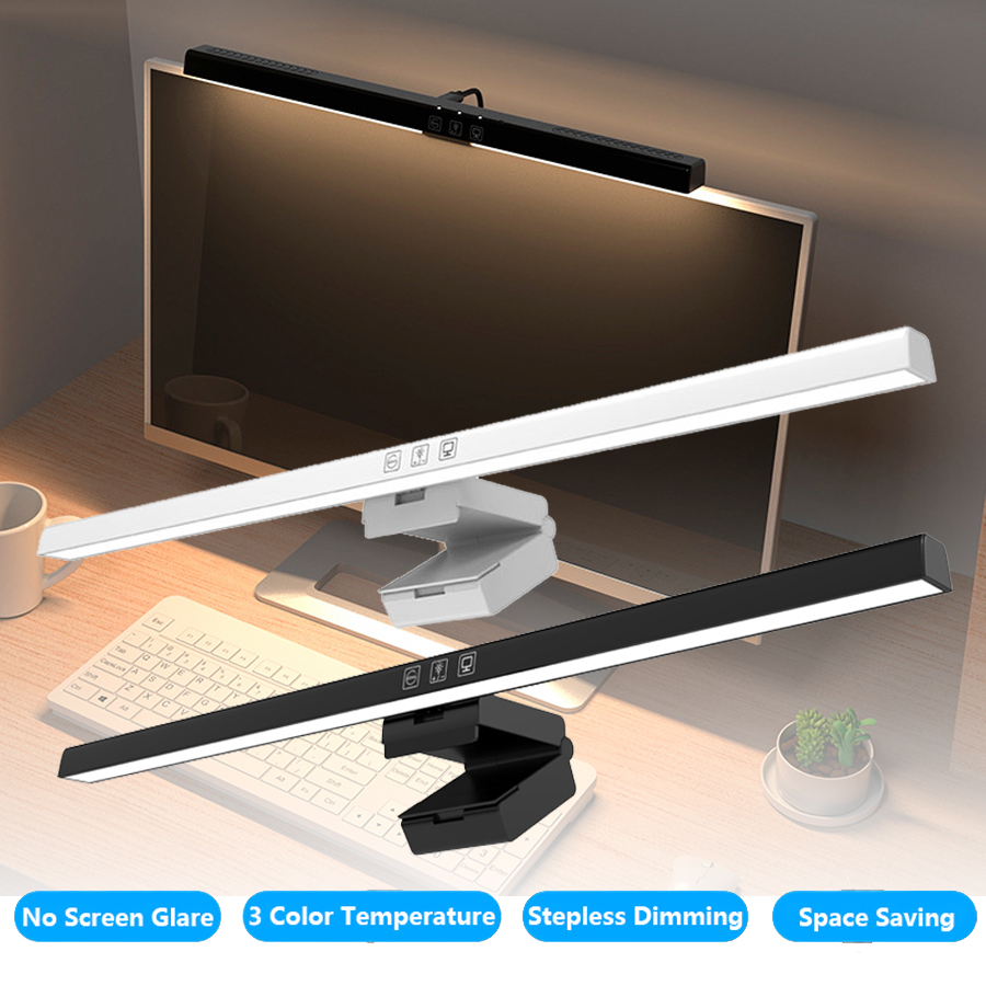 Desk Setup Desk - 50cm LED Monitor Light Bar Screen