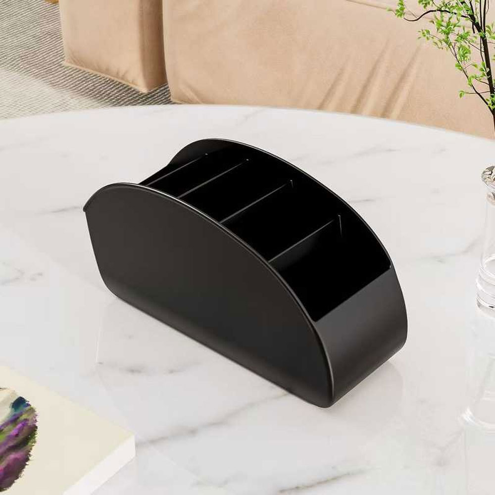 Desk Setup Organizer - Multi-Compartment Remote Control Storage Box, Multifunctional