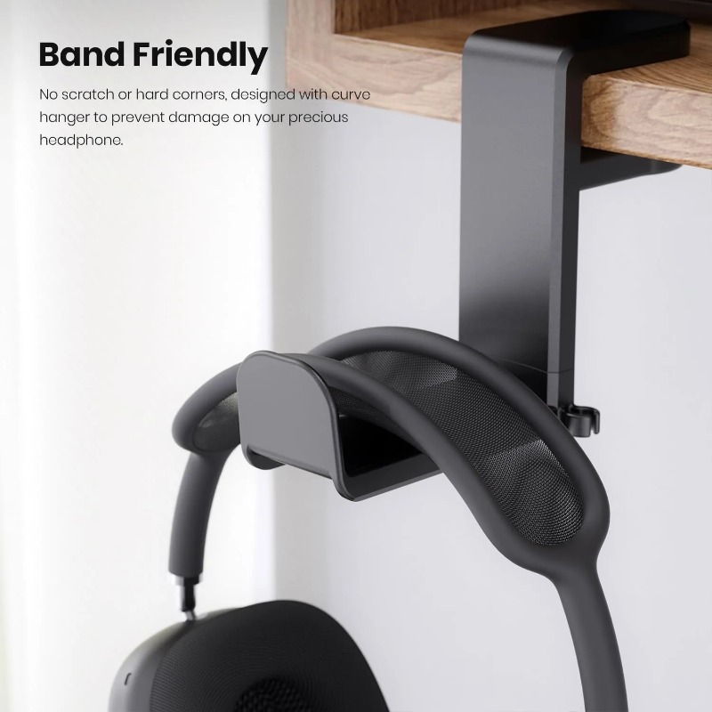 Desk Setup Organizer - 360 Degree Rotating No Punch Table
