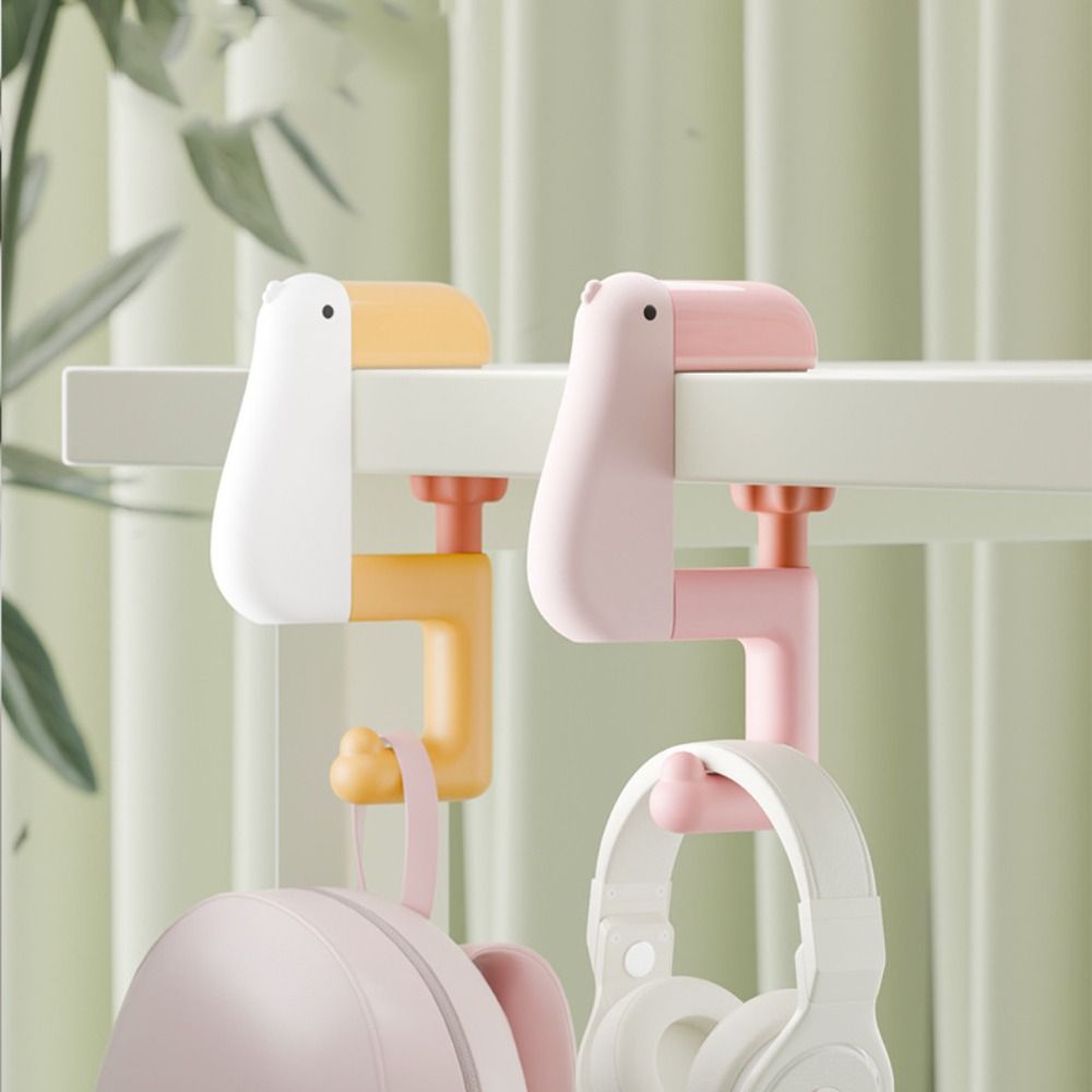 Desk Setup Organizer - Cute Portable Desk Side Hanging Bag