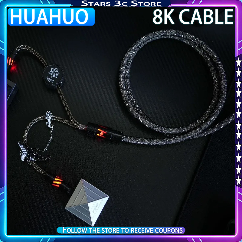 Desk Setup Accessories - Huahuo Pro 8K Magnetic Axis Keyboard