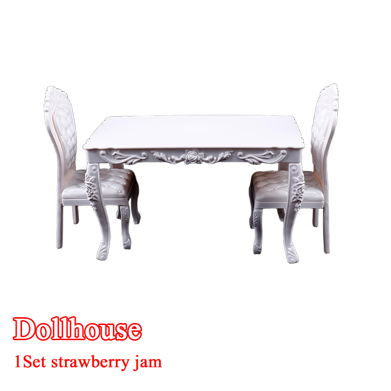 Desk Setup Desk - Dollhouse 1:6 Kitchen Furniture Dining Table