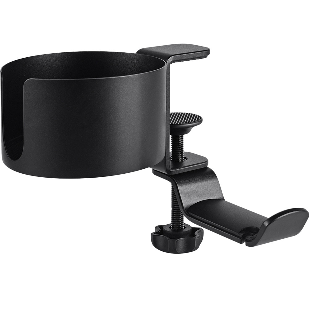Desk Setup Designer - Adjustable Desktop Headphone Stand Hanger with