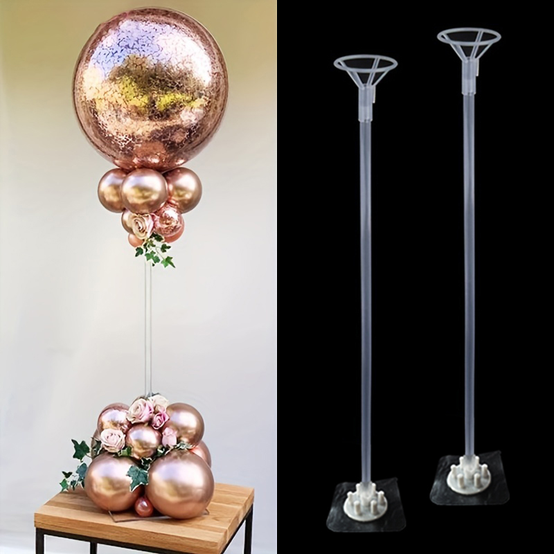 Desk Setup Kids - 2/4pcs 35cm/70cm Paste Table Balloon Stand