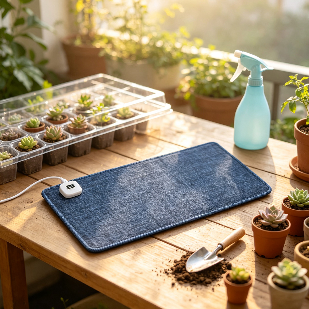 Desk Setup Requirements - Heating Pad Designed for Desk Integration
