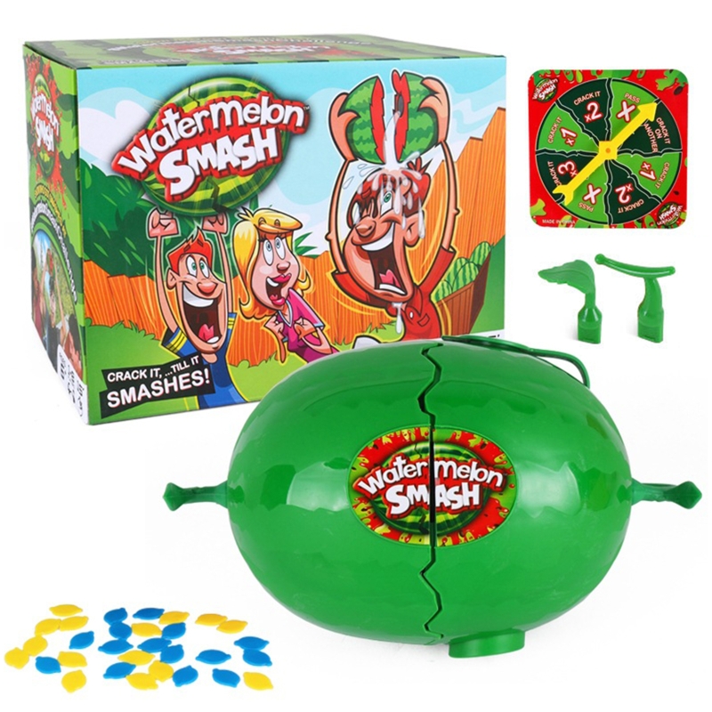 Desk Setup Kids - Blasting Water Watermelon Party Game Toy