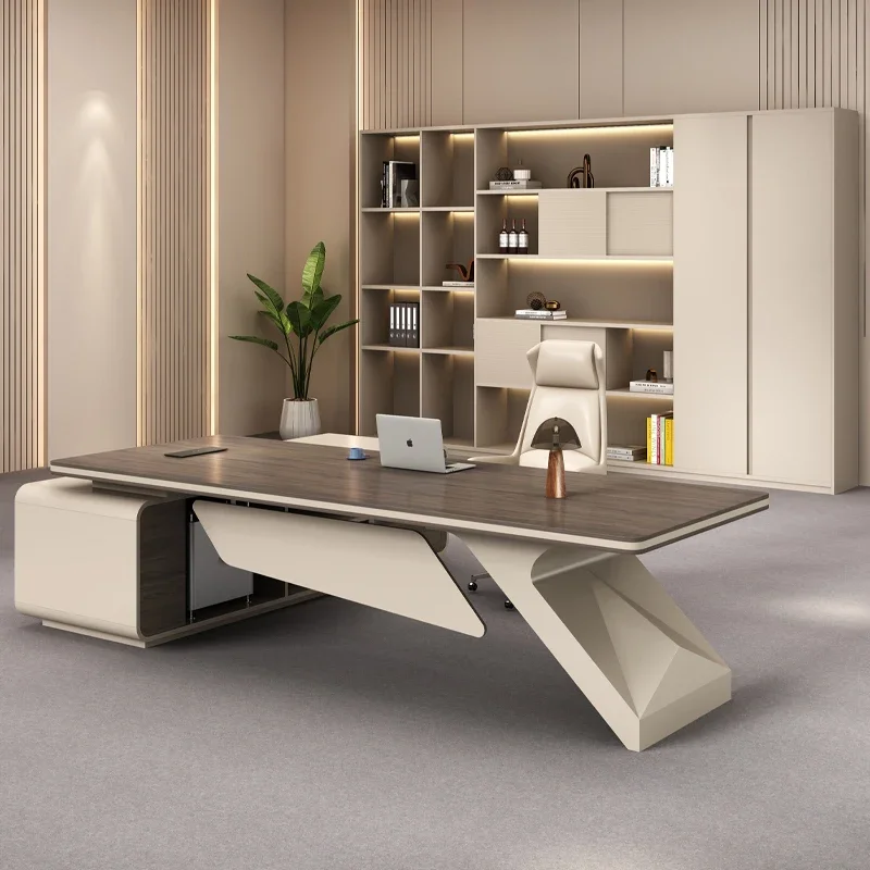 With Storage Mesas Gamming Exe - Desk Setup Organizer ulasan dan harga