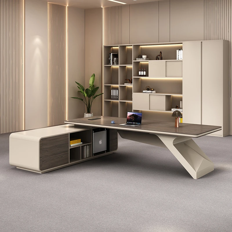 With Storage Mesas Gamming Exe - Desk Setup Organizer ulasan dan harga