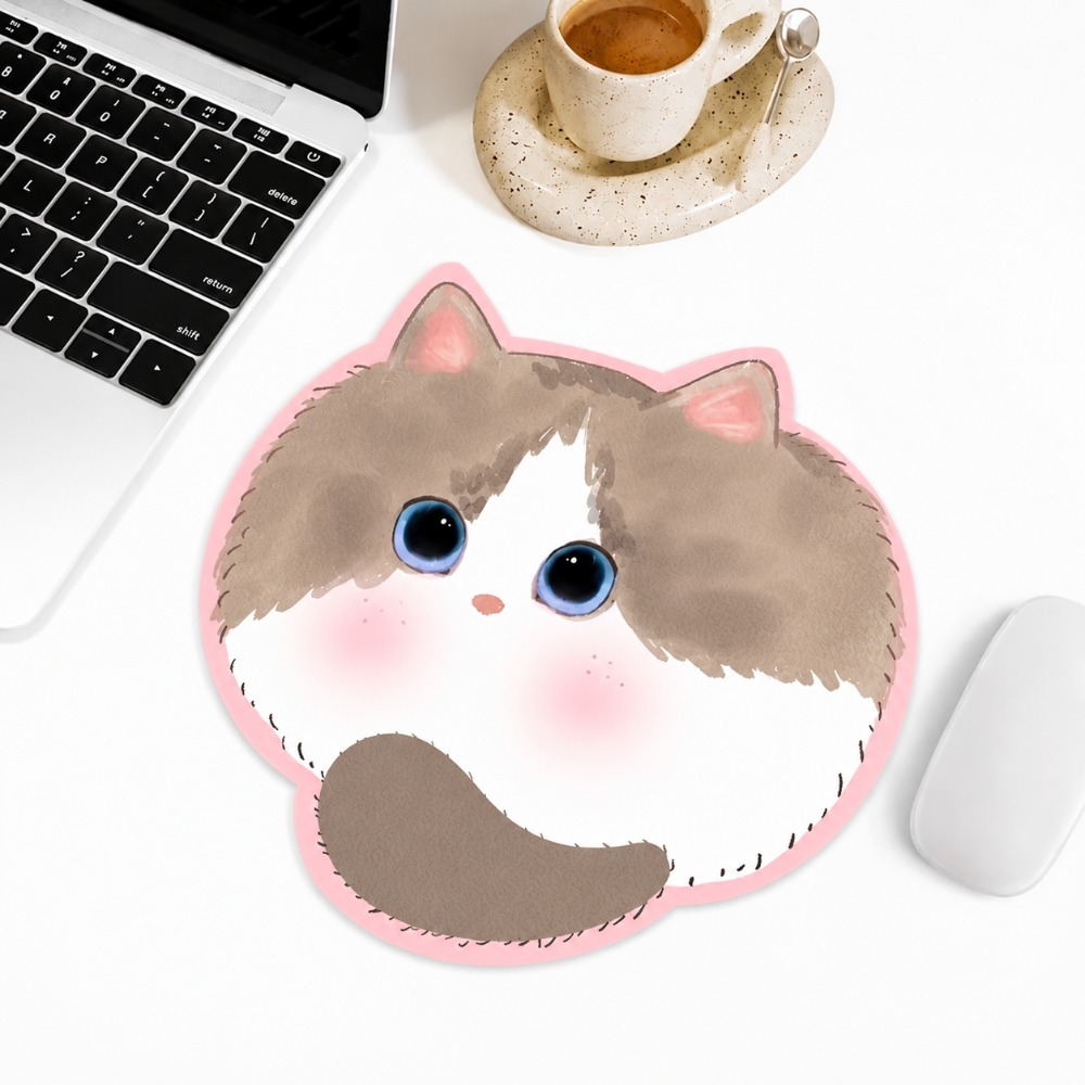 Kawaii Cat Mouse Pad Cute Anim - Desk Setup Productivity ulasan dan harga