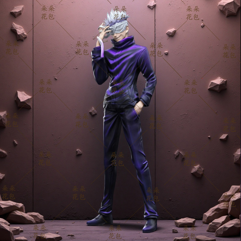Jujutsu Kaisen Satoru Gojo Gk  - Desk Setup With Tv ulasan dan harga
