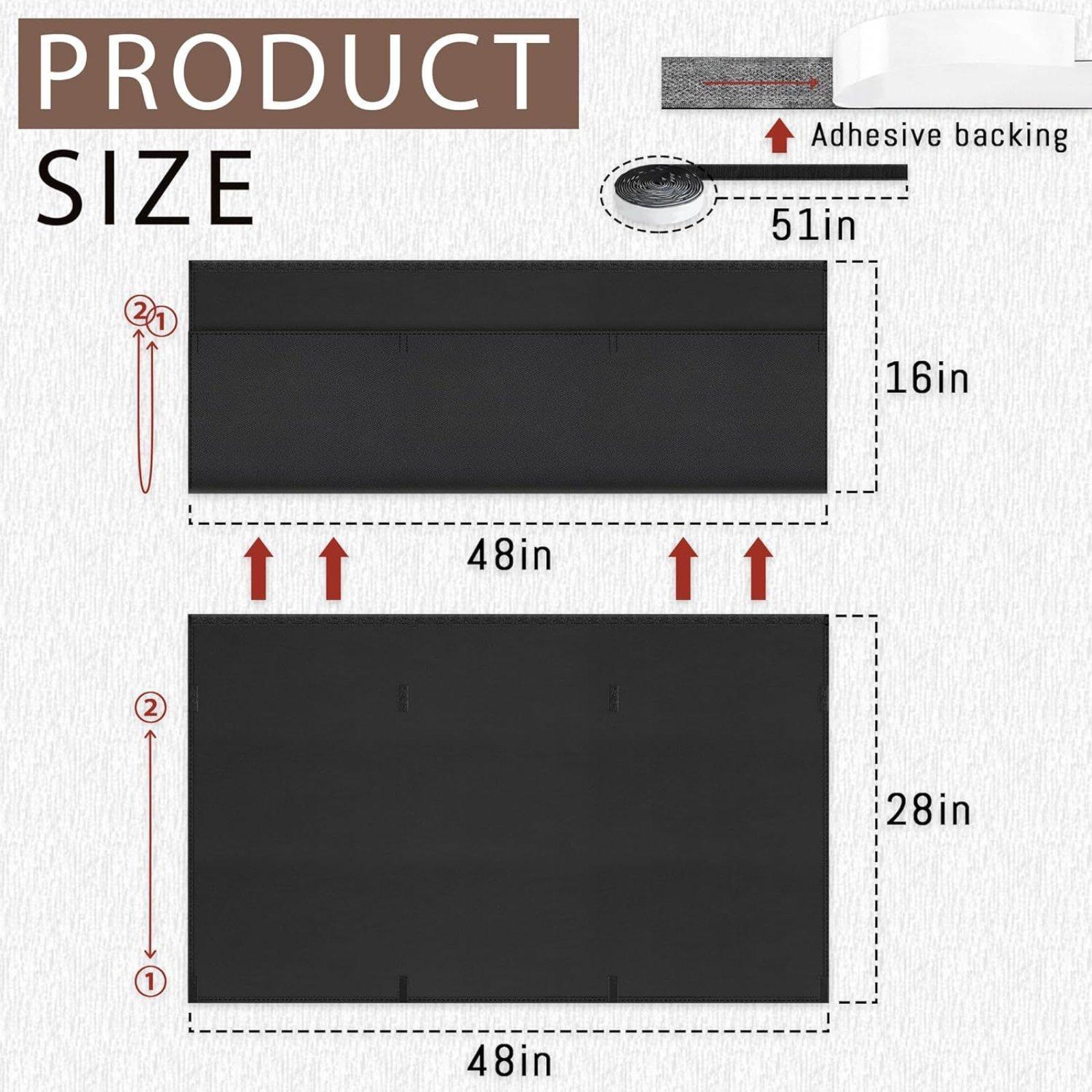 Under Desk Privacy Panel Oxfor - Desk Setup Studio ulasan dan harga