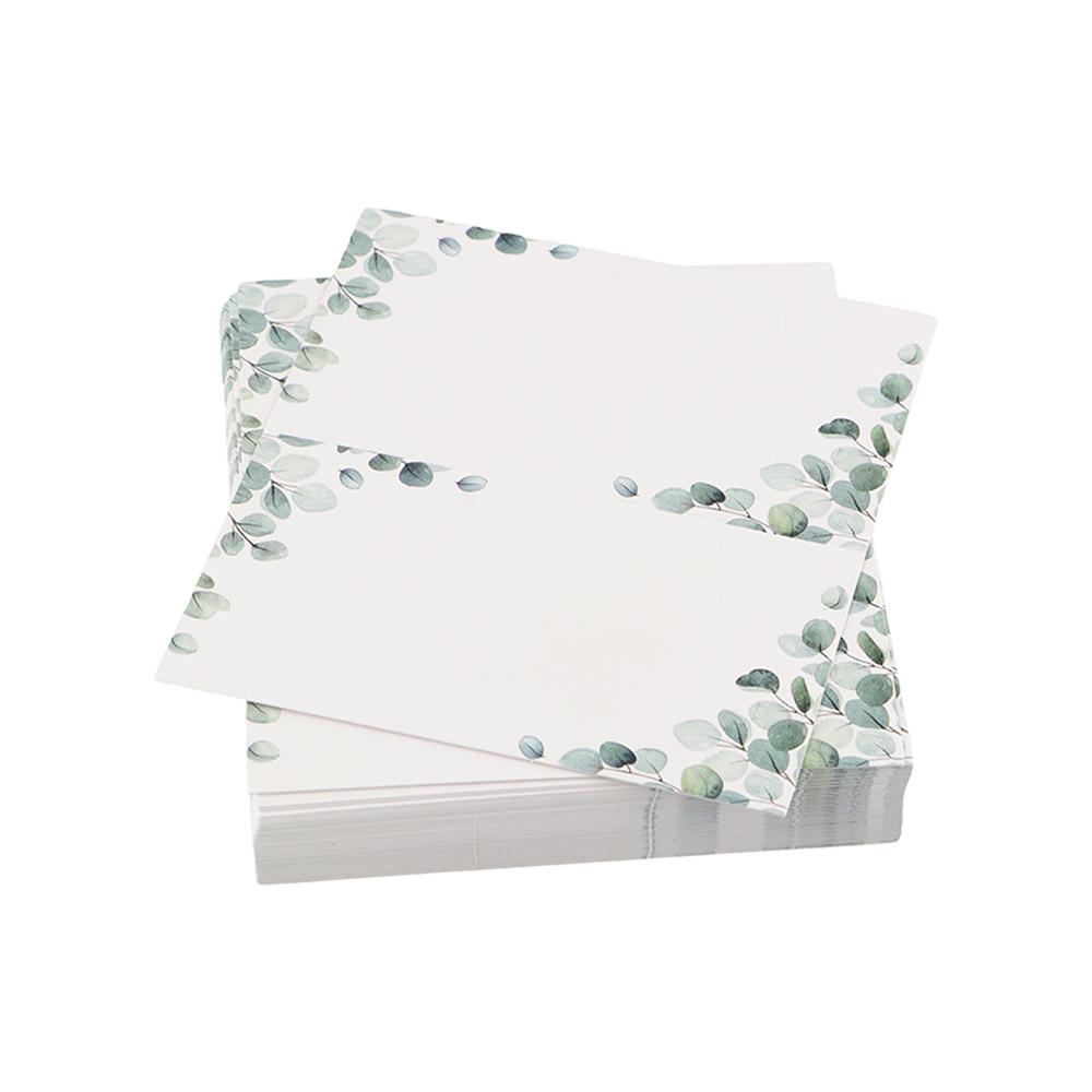 50pcs Blank Green Leaf Table P - Desk Setup Green ulasan dan harga