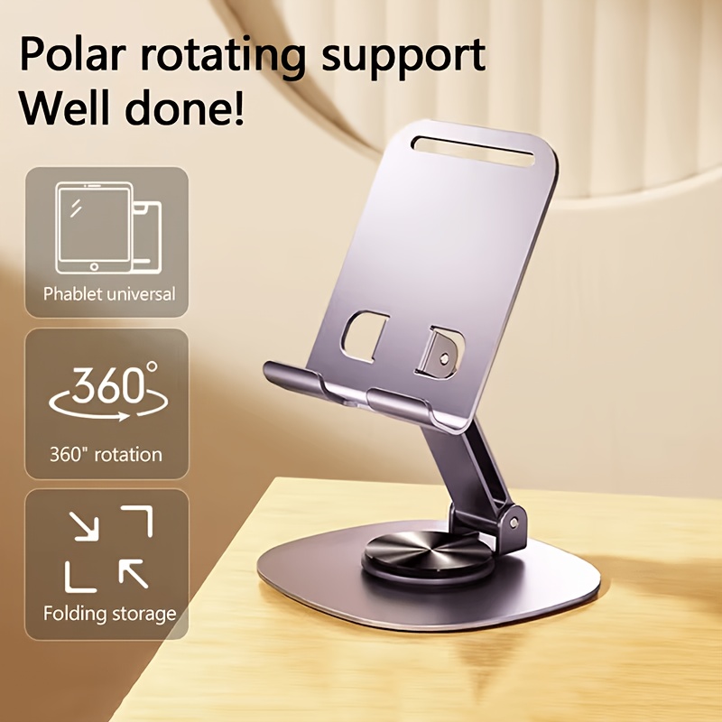 360° Metal Phone Holder, Adjus - Desk Setup Essentials ulasan dan harga
