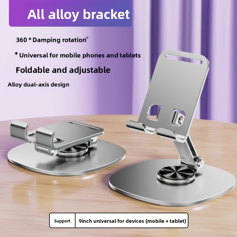360° Metal Phone Holder, Adjus - Desk Setup Essentials ulasan dan harga