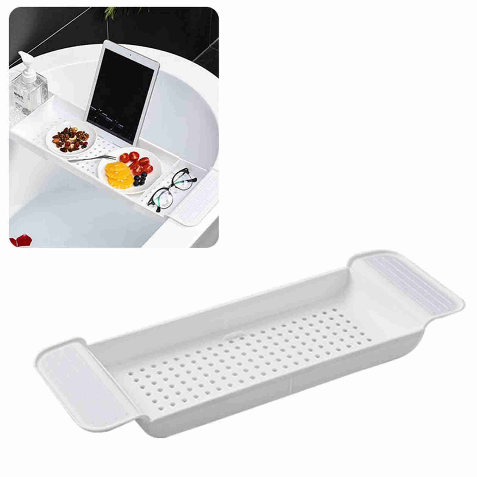 1Pc Expandable Bathtub Tray St - Desk Setup Design ulasan dan harga