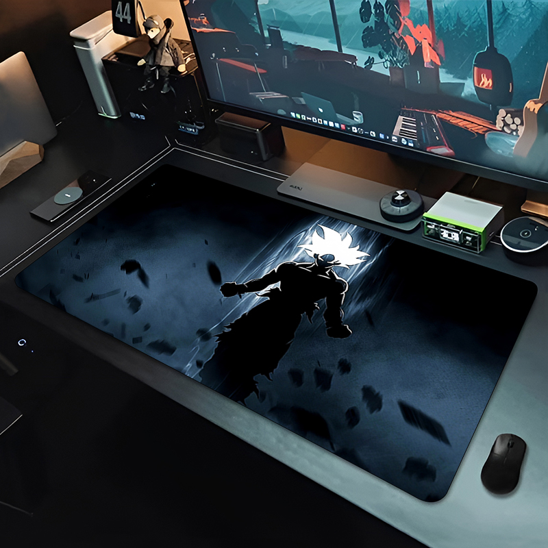 DBZ Black Anime Mouse Pad Drag - Desk Setup Accessories ulasan dan harga