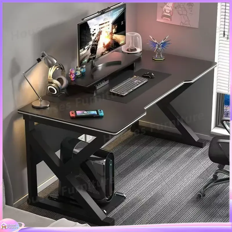 Cafe Metal Gaming Desk Black M - Desk Setup In Office ulasan dan harga