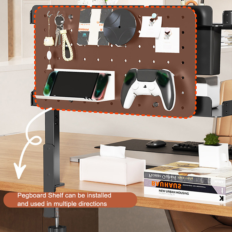 Clamp-on 14 inch Above Below D - Desk Setup Productivity ulasan dan harga
