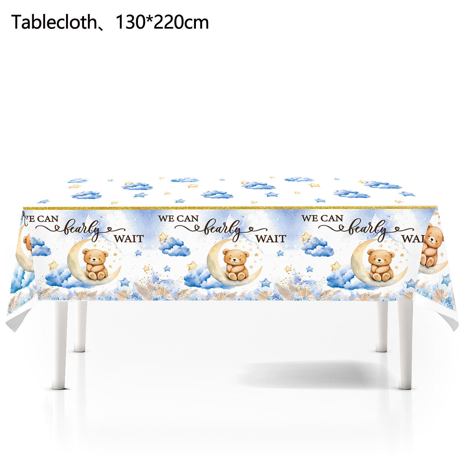Cartoon Bear Elephant Theme Di - Desk Setup Kids ulasan dan harga