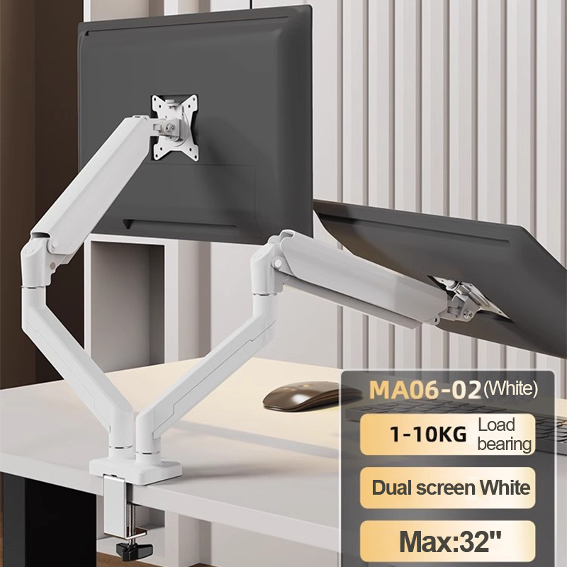 VESA 100x100mm Height Adjustab - Desk Setup Monitor Arm ulasan dan harga