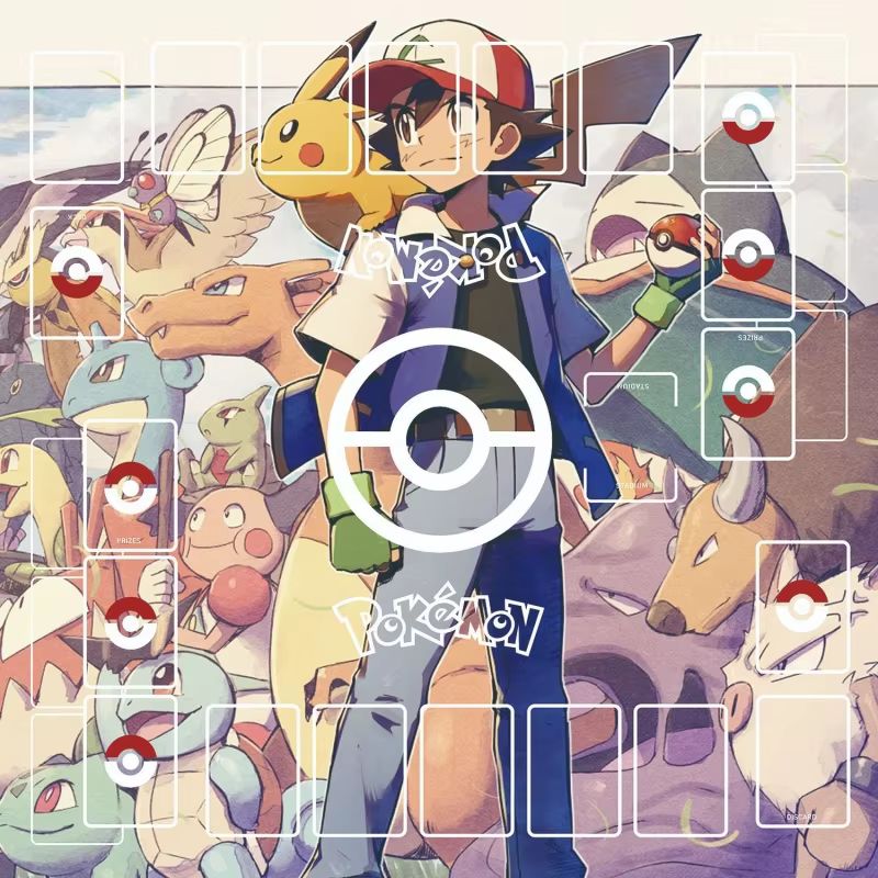 2025 Ptcg Pokemon Card Battle  - Desk Setup Kids ulasan dan harga