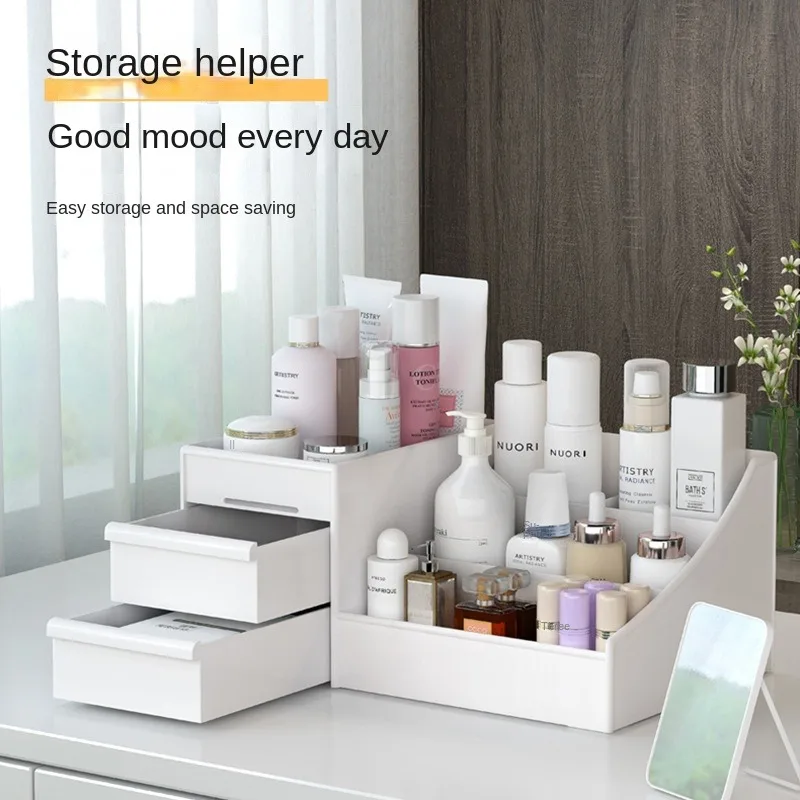 Skin Care Products Desktop Dor - Desk Setup Productivity ulasan dan harga