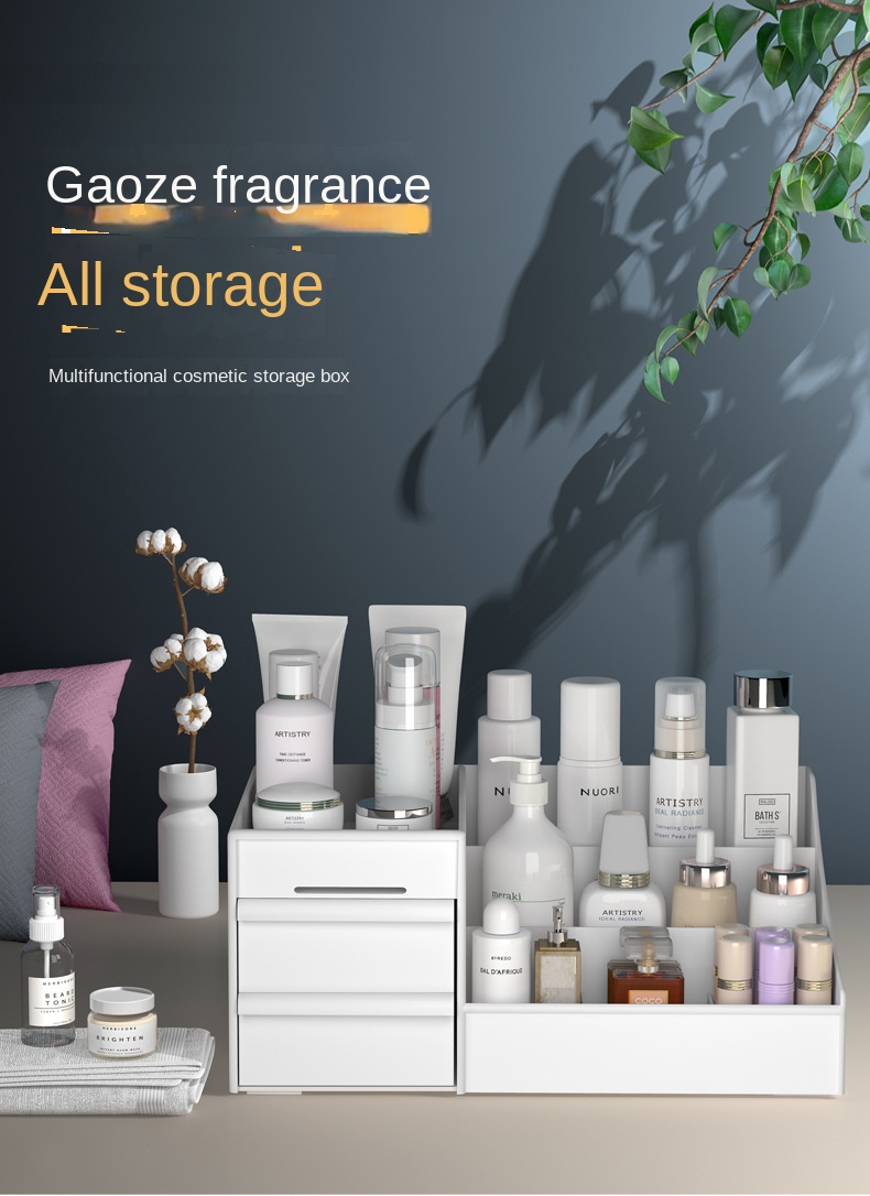 Skin Care Products Desktop Dor - Desk Setup Productivity ulasan dan harga
