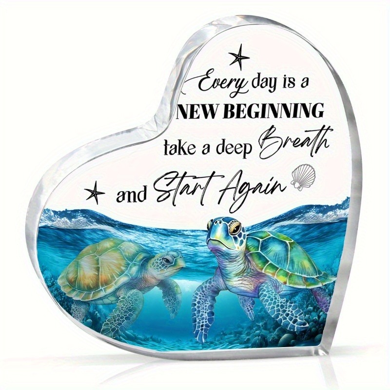 Blue Marine Life Acrylic Deskt - Desk Setup Design ulasan dan harga