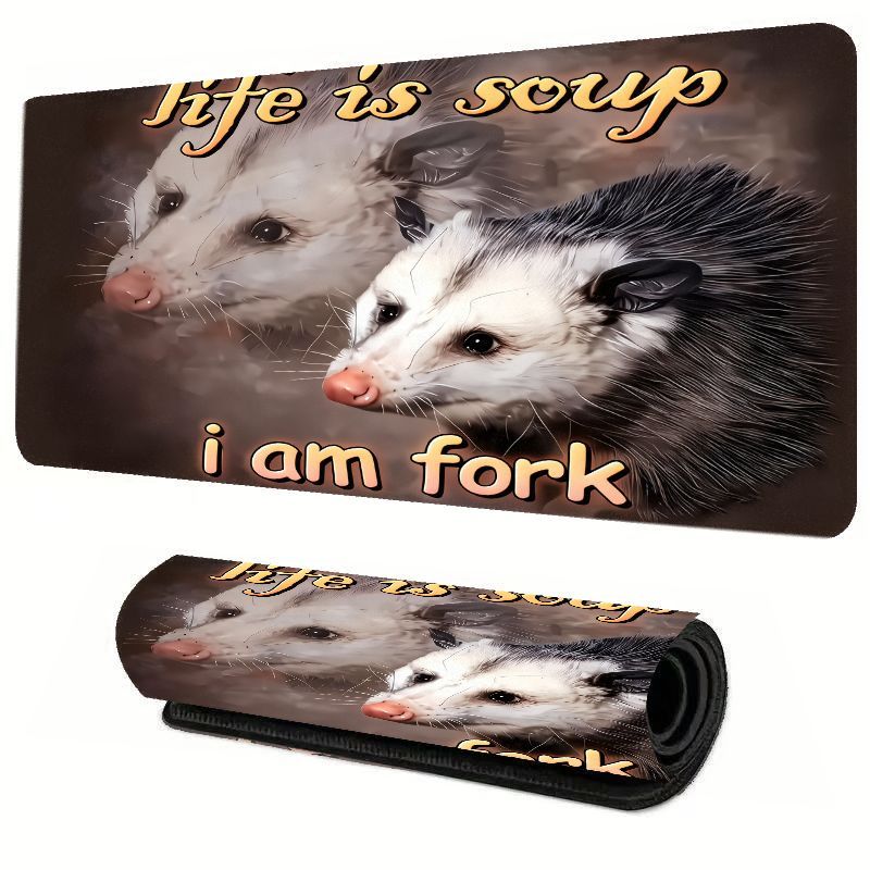 Whimsical Large Mouse Pad Flyi - Desk Setup Essentials ulasan dan harga