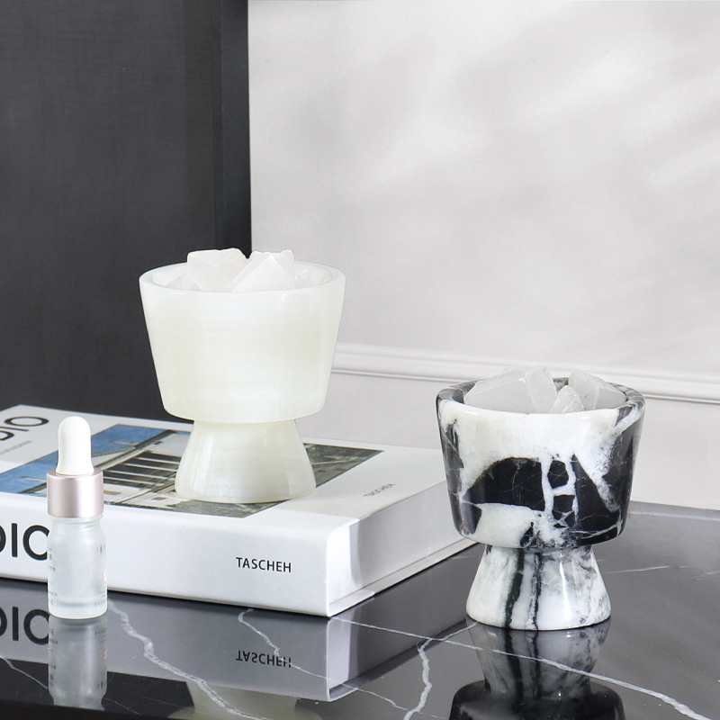 Home Decoration, Marble Candle - Desk Setup Essentials ulasan dan harga