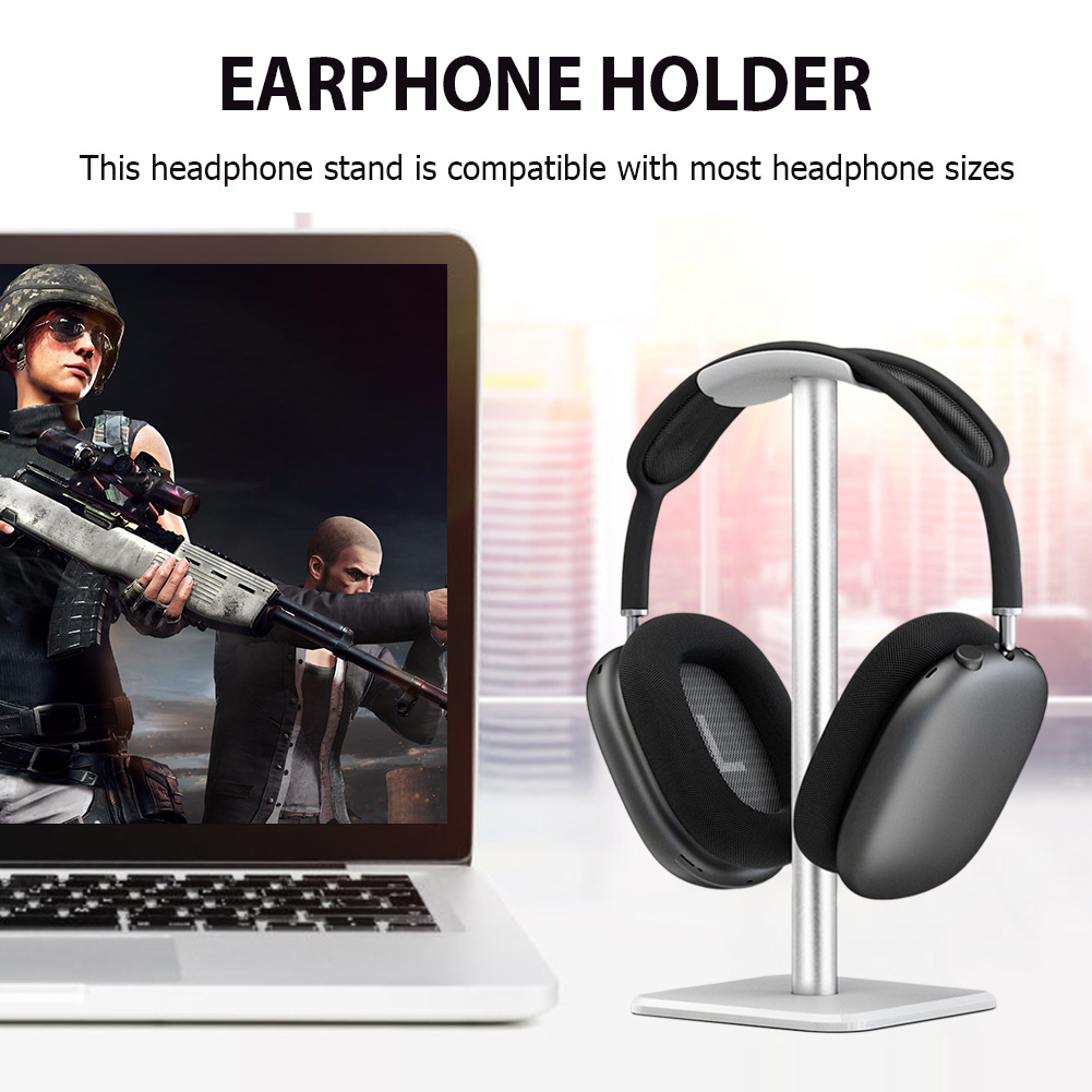Headphone Holder Rack Aluminiu - Desk Setup Accessories ulasan dan harga