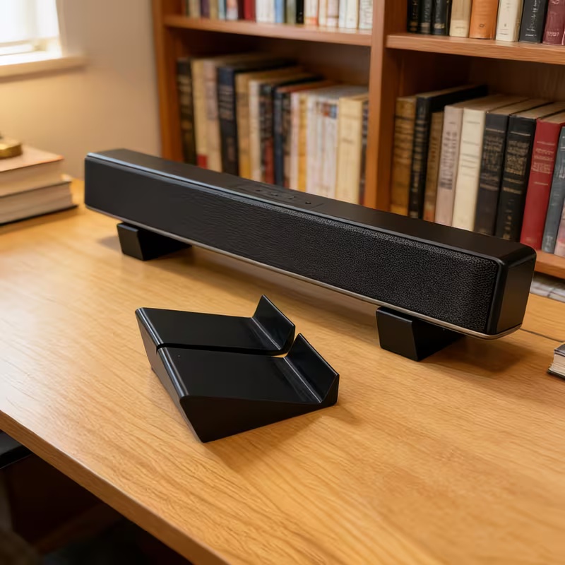 2pcs Universal SoundBar Stand  - Desk Setup Design ulasan dan harga