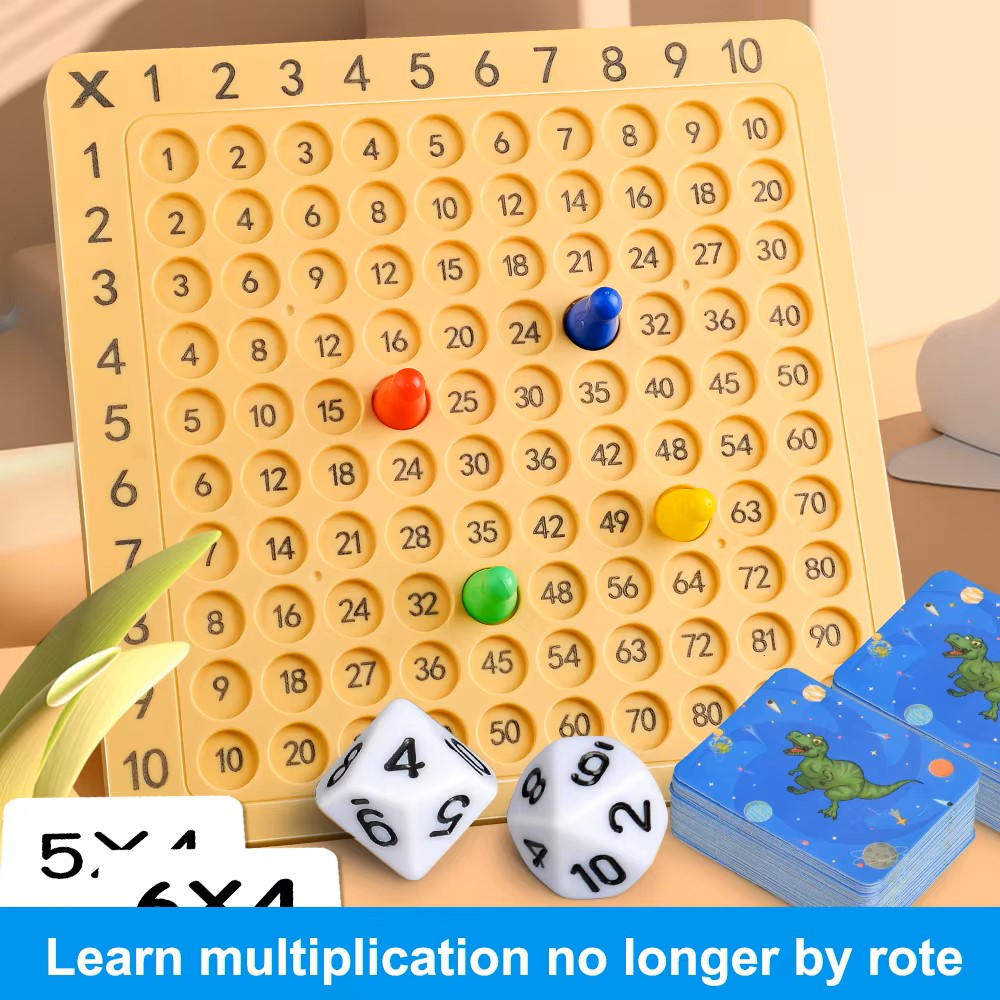 99 Multiplication Board Montes - Desk Setup Kids ulasan dan harga