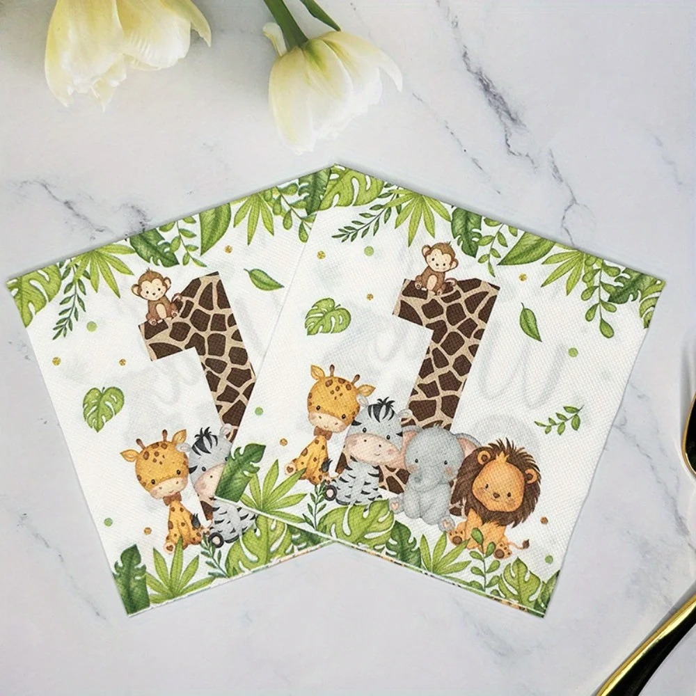 20Pcs/Bag Jungle Animal Wild O - Desk Setup Kids ulasan dan harga