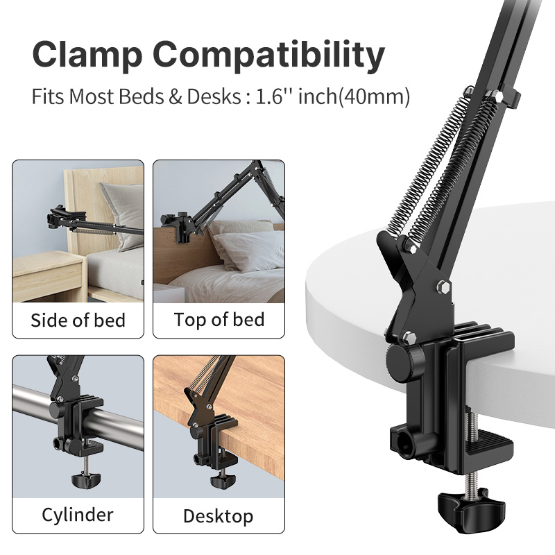Ulanzi T2 Metal 360° Long Arm  - Desk Setup Monitor Arm ulasan dan harga