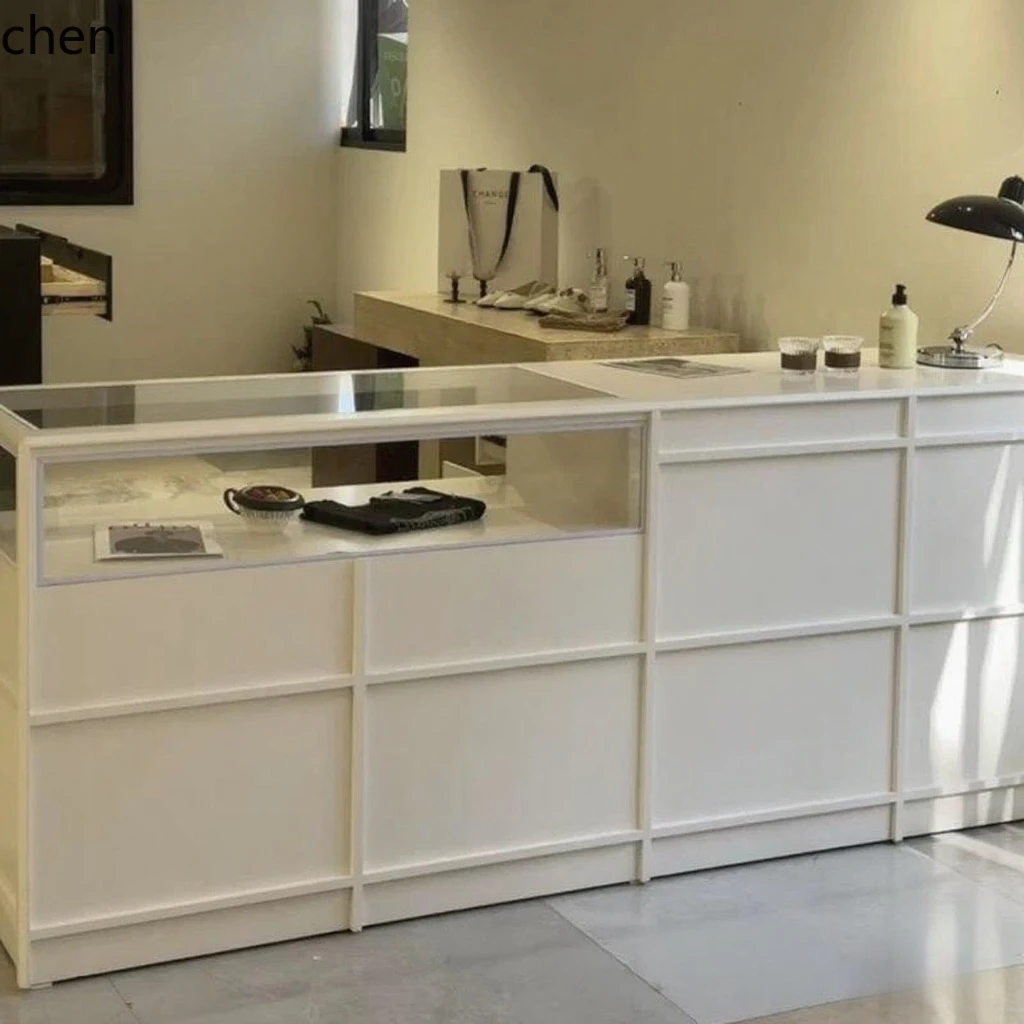 HYS Clothing Store Island Tabl - Desk Setup In Office ulasan dan harga
