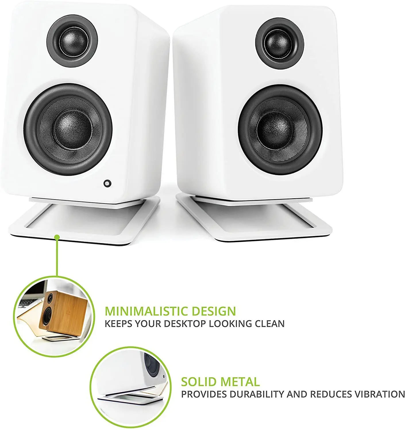 2pcs Desktop Speaker Stands fo - Desk Setup With Speakers ulasan dan harga