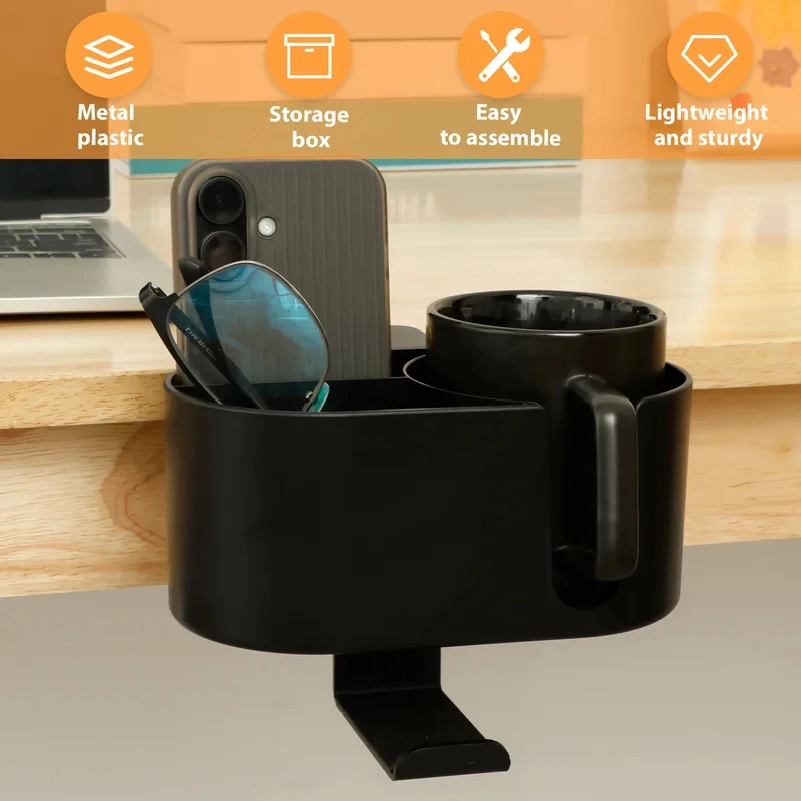 4 in 1 Desk Cup Holder Headpho - Desk Setup Organizer ulasan dan harga