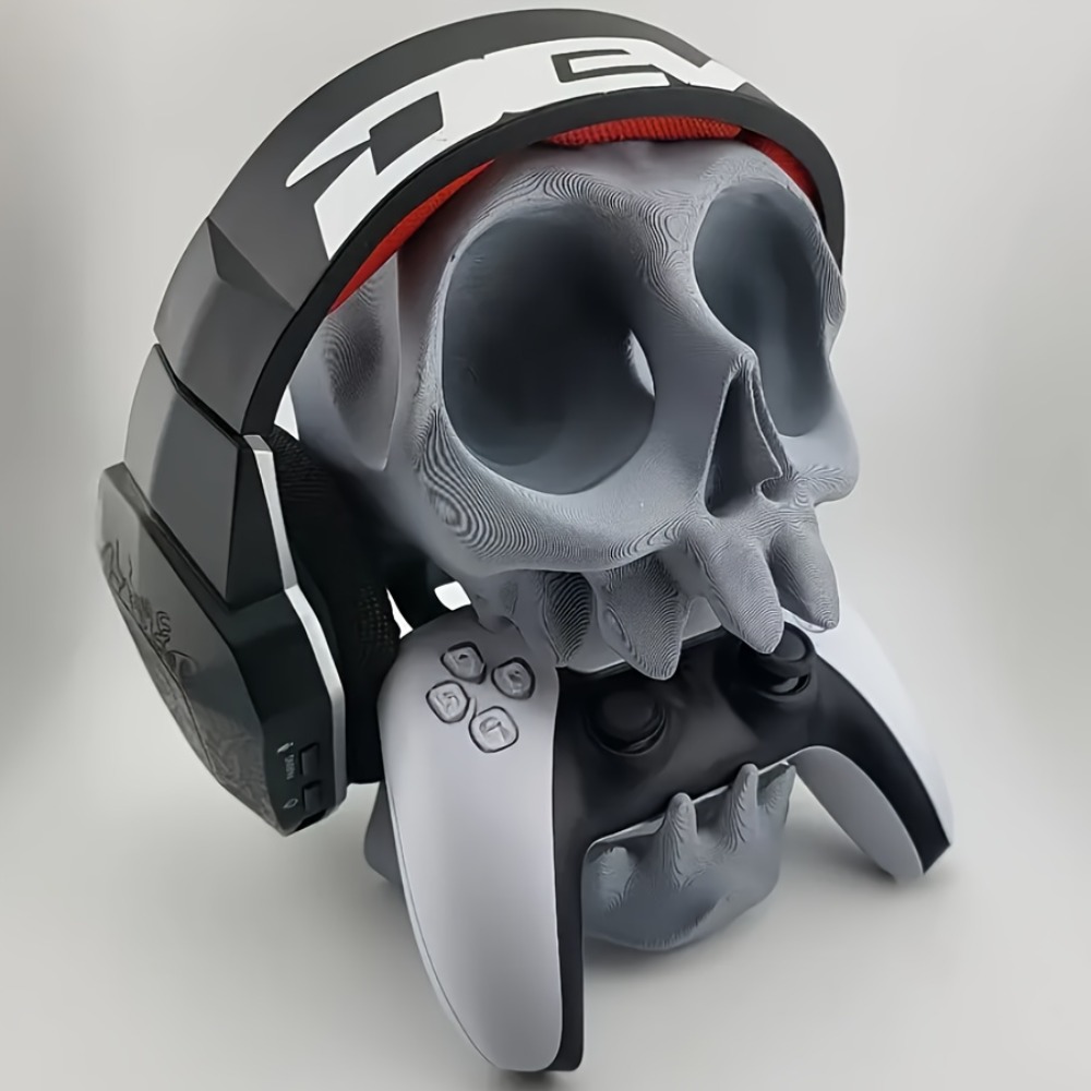 Skull Shaped Controller Stand  - Desk Setup Accessories ulasan dan harga