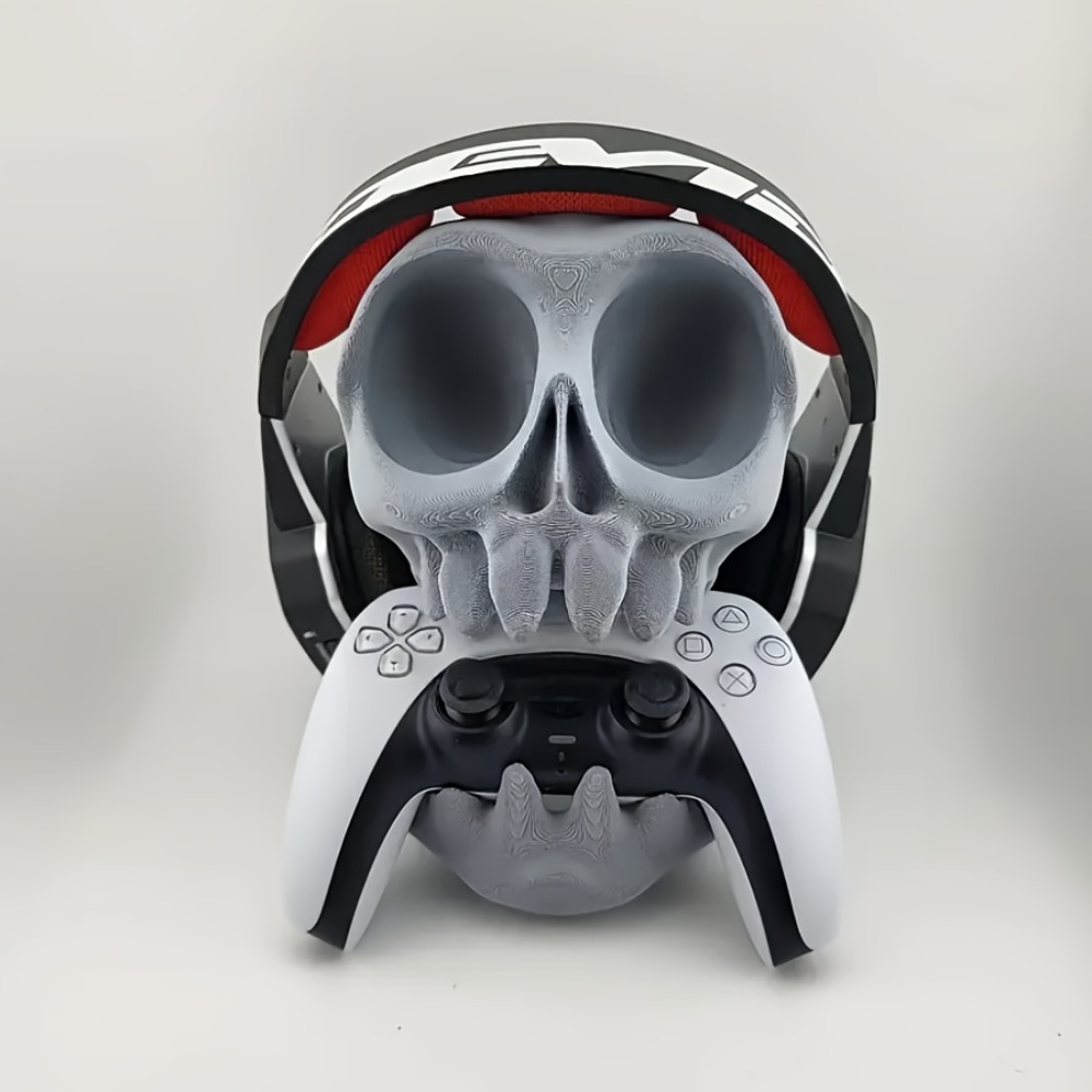 Skull Shaped Controller Stand  - Desk Setup Accessories ulasan dan harga