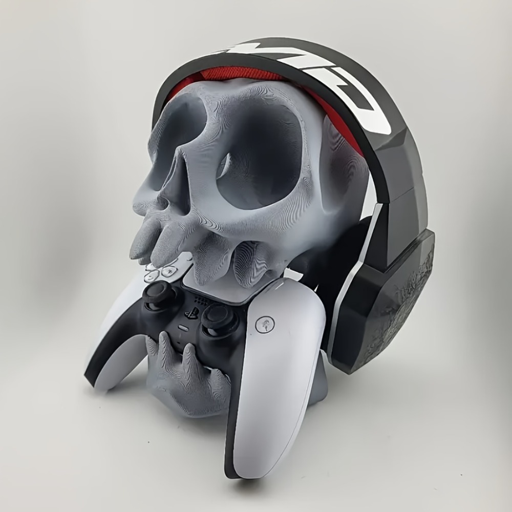 Skull Shaped Controller Stand  - Desk Setup Accessories ulasan dan harga