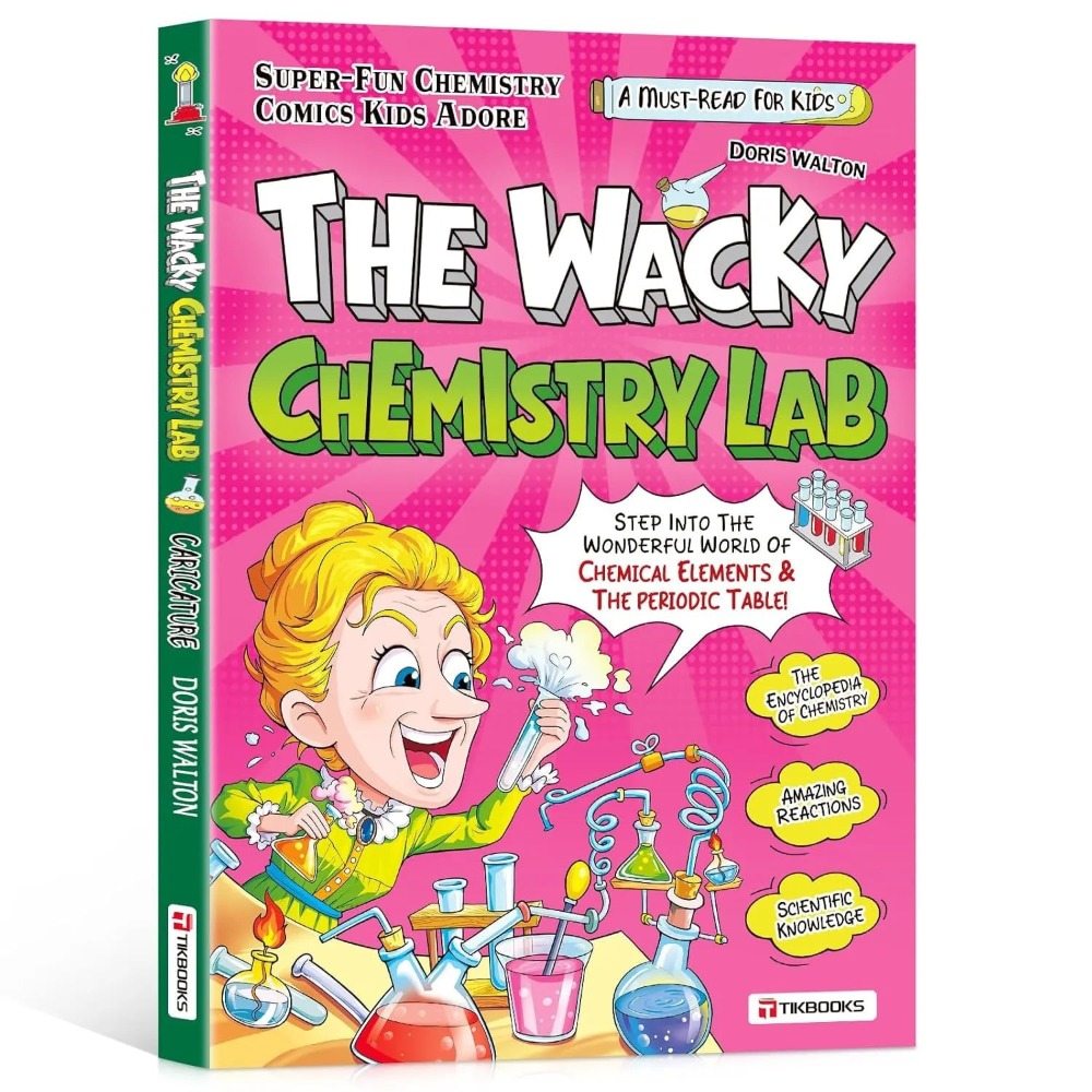 `The Wacky Chemistry Lab Engli - Desk Setup Kids ulasan dan harga