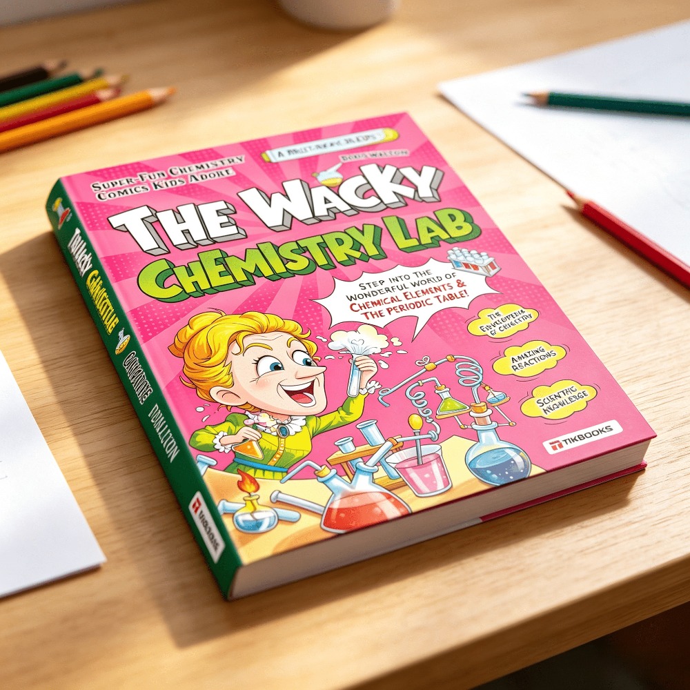 `The Wacky Chemistry Lab Engli - Desk Setup Kids ulasan dan harga