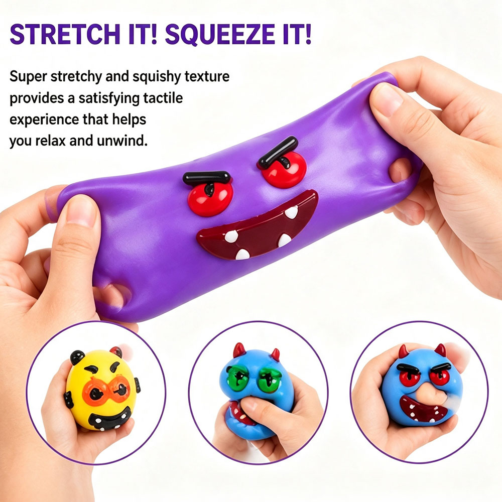 ASMR Tactile Squeeze Prop Quir - Desk Setup Desk ulasan dan harga