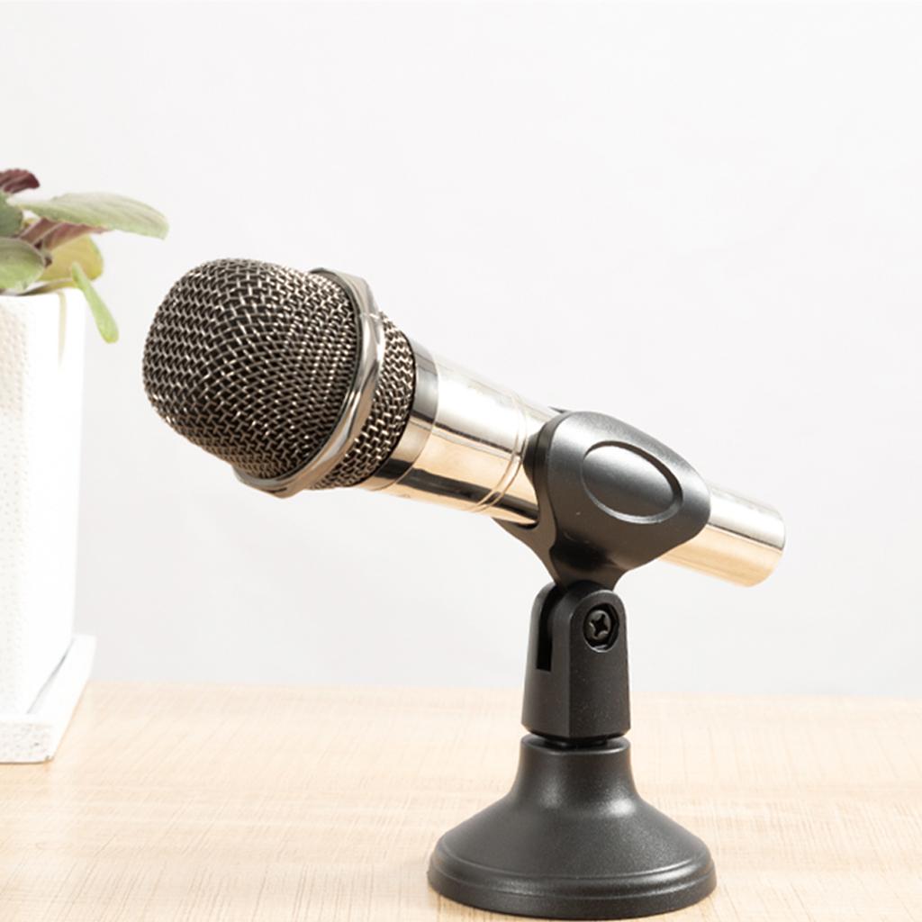 Microphone Stand Holder Plasti - Desk Setup Studio ulasan dan harga