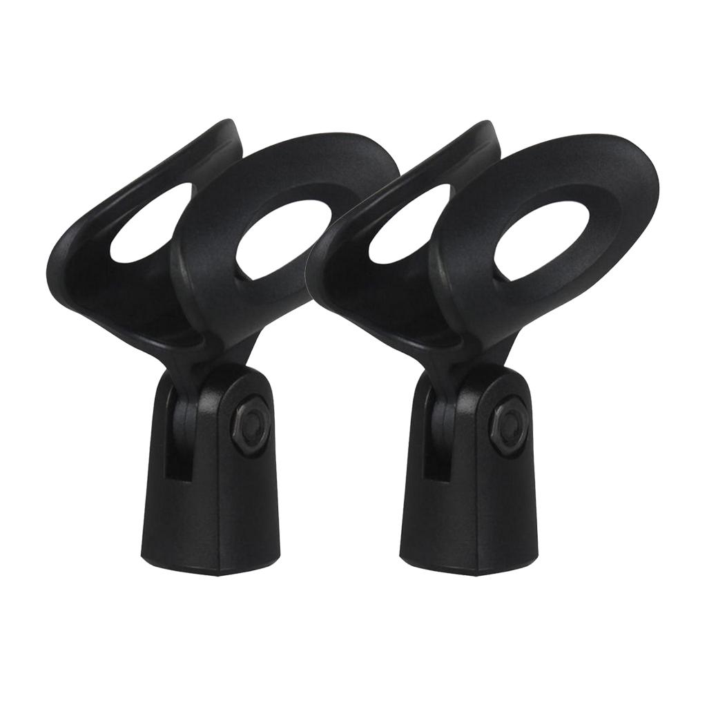 Microphone Stand Holder Plasti - Desk Setup Studio ulasan dan harga