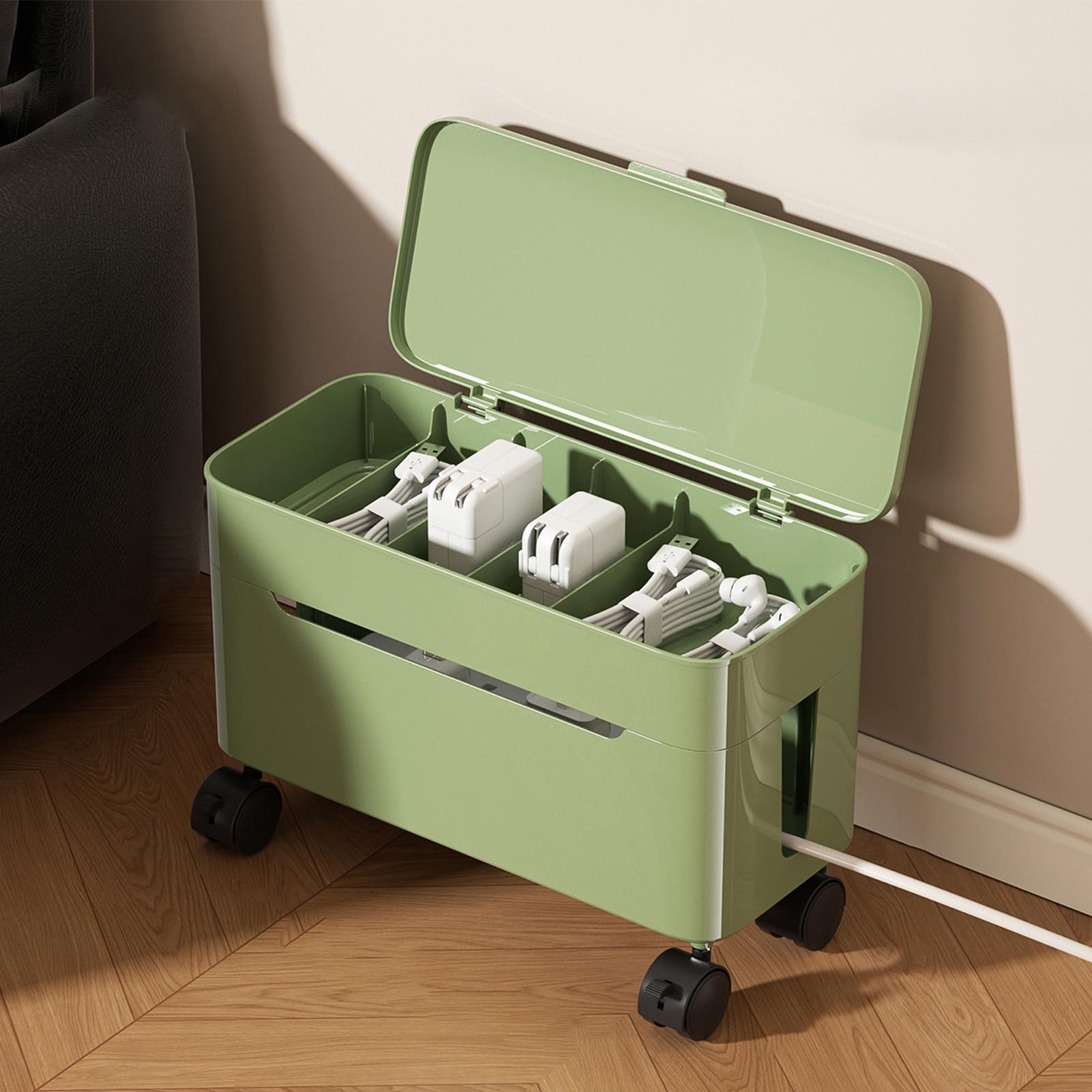 Cord Management Box Wire Stora - Desk Setup With Tv ulasan dan harga