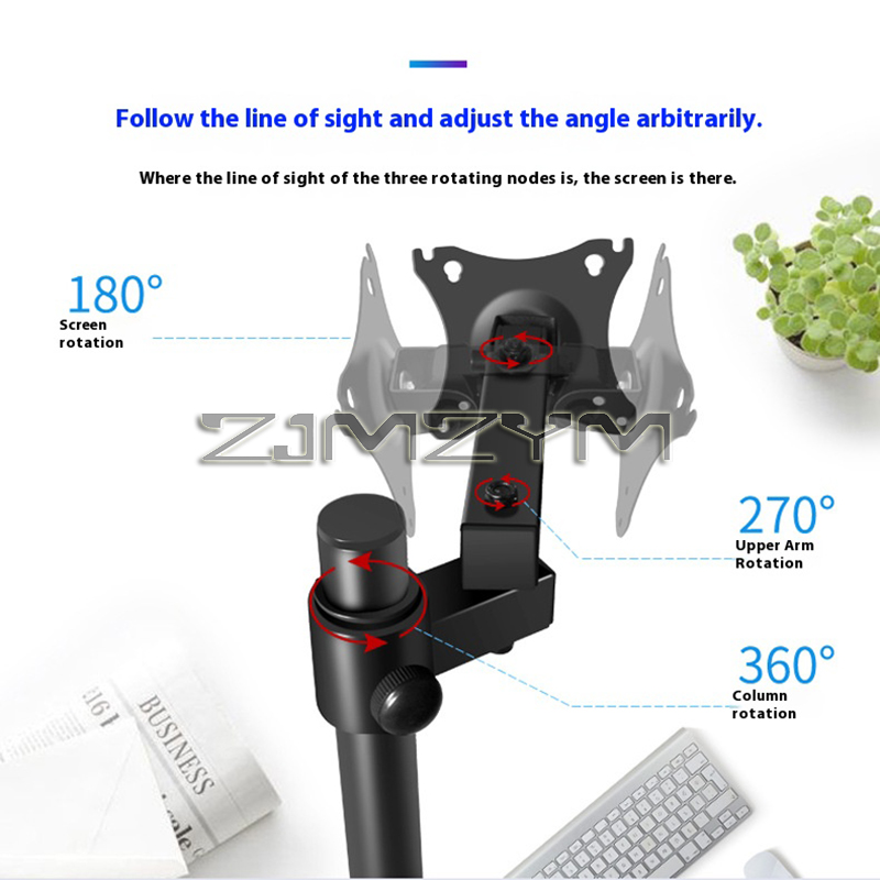 Single Monitor Bracket 14 To 2 - Desk Setup Monitor Arm ulasan dan harga